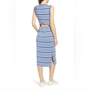 BP. Striped Midi Dress XXS